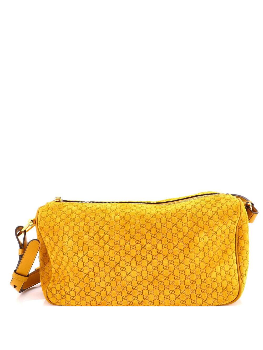 Gucci Half Horsebit Shoulder Bag Gg #366124G17B